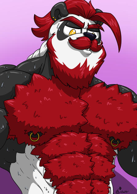 One of my original character, Maxwell, done it less than two hours