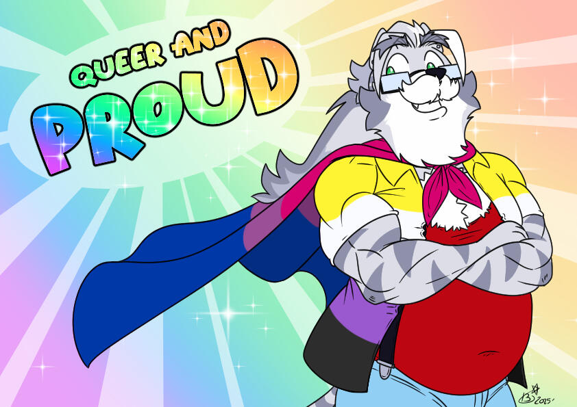 Done on stream for 2025's Pride Month